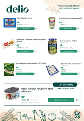 Delio - gazetka promocyjna Gazetka od wtorku 26.03 do poniedziałku 08.04 - strona 2