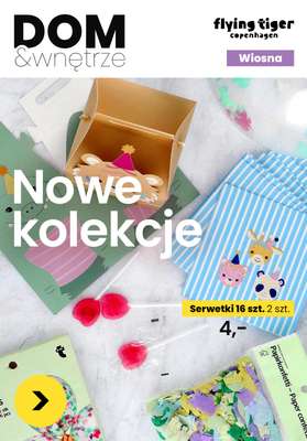 Flying Tiger Copenhagen - gazetka promocyjna Dom i Wnętrze I Nowe kolekcje od 4 zł od piątku 05.04 do czwartku 11.04