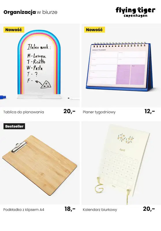 Flying Tiger Copenhagen - gazetka promocyjna Dom i Wnętrze I Nowe kolekcje od 4 zł od piątku 05.04 do czwartku 11.04 - strona 5