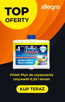Finish - gazetka promocyjna Top oferty Finish od wtorku 09.04 do wtorku 30.04