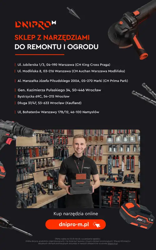 Dnipro-M - gazetka promocyjna Gazetka od wtorku 09.04 do piątku 03.05 - strona 3