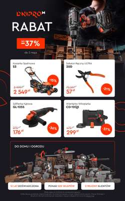 Dnipro-M - gazetka promocyjna Gazetka od wtorku 09.04 do piątku 03.05