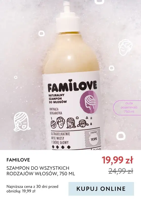 Yope - gazetka promocyjna -20% na produkty do włosów od czwartku 11.04 do wtorku 30.04 - strona 12