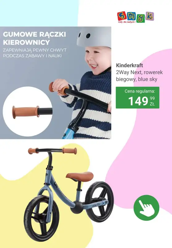 2024 ROWERY - gazetka promocyjna SMYK | Rowerki od 119,99 zł i akcesoria od wtorku 16.04 do poniedziałku 22.04 - strona 5