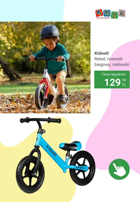 2024 ROWERY - gazetka promocyjna SMYK | Rowerki od 119,99 zł i akcesoria od wtorku 16.04 do poniedziałku 22.04 - strona 8