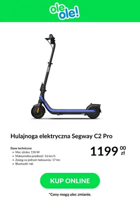 2024 ROWERY - gazetka promocyjna OleOle! | Hulajnogi elektryczne w SUPER cenach! od wtorku 16.04 do poniedziałku 22.04 - strona 7