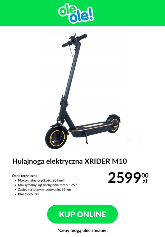 2024 ROWERY - gazetka promocyjna OleOle! | Hulajnogi elektryczne w SUPER cenach! od wtorku 16.04 do poniedziałku 22.04 - strona 3