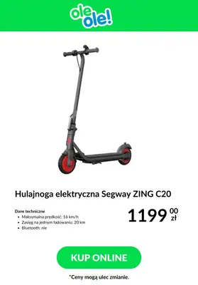 2024 ROWERY - gazetka promocyjna OleOle! | Hulajnogi elektryczne w SUPER cenach! od wtorku 16.04 do poniedziałku 22.04 - strona 6