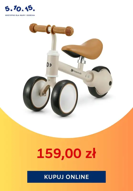 2024 ROWERY - gazetka promocyjna 5.10.15 | Rowerki i hulajnogi od 105,99 zł od wtorku 16.04 do poniedziałku 22.04 - strona 3