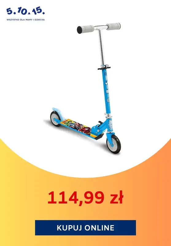 2024 ROWERY - gazetka promocyjna 5.10.15 | Rowerki i hulajnogi od 105,99 zł od wtorku 16.04 do poniedziałku 22.04 - strona 6