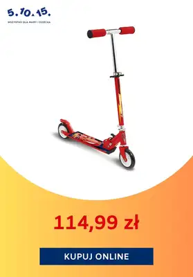 2024 ROWERY - gazetka promocyjna 5.10.15 | Rowerki i hulajnogi od 105,99 zł od wtorku 16.04 do poniedziałku 22.04 - strona 5 2024 ROWERY - gazetka promocyjna 5.10.15 | Rowerki i hulajnogi od 105,99 zł od wtorku 16.04 do poniedziałku 22.04 - strona 5