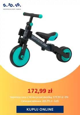 2024 ROWERY - gazetka promocyjna 5.10.15 | Rowerki i hulajnogi od 105,99 zł od wtorku 16.04 do poniedziałku 22.04 - strona 7 2024 ROWERY - gazetka promocyjna 5.10.15 | Rowerki i hulajnogi od 105,99 zł od wtorku 16.04 do poniedziałku 22.04 - strona 7