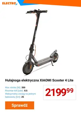 2024 ROWERY - gazetka promocyjna ELECTRO.pl | Hulajnogi elektryczne W EKSTRA OFERCIE! od czwartku 18.04  - strona 7 2024 ROWERY - gazetka promocyjna ELECTRO.pl | Hulajnogi elektryczne W EKSTRA OFERCIE! od czwartku 18.04  - strona 7