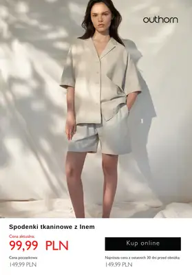 Outhorn - gazetka promocyjna -30% na WSZYSTKO przy zakupach za min. 149 zł od czwartku 16.05 do wtorku 21.05 - strona 12 Outhorn - gazetka promocyjna -30% na WSZYSTKO przy zakupach za min. 149 zł od czwartku 16.05 do wtorku 21.05 - strona 12