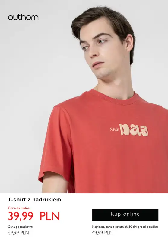 Outhorn - gazetka promocyjna Koszulki dla niej i dla niego - PROMOCYJNE ceny! od czwartku 16.05 do wtorku 21.05 - strona 13