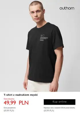 Outhorn - gazetka promocyjna Koszulki dla niej i dla niego - PROMOCYJNE ceny! od czwartku 16.05 do wtorku 21.05 - strona 4 Outhorn - gazetka promocyjna Koszulki dla niej i dla niego - PROMOCYJNE ceny! od czwartku 16.05 do wtorku 21.05 - strona 4