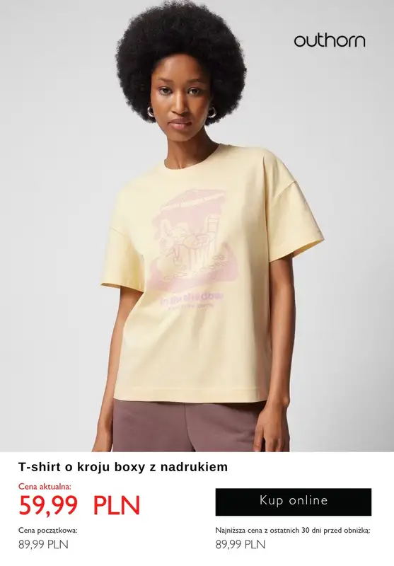 Outhorn - gazetka promocyjna Koszulki dla niej i dla niego - PROMOCYJNE ceny! od czwartku 16.05 do wtorku 21.05 - strona 7