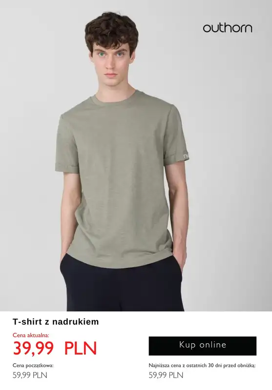 Outhorn - gazetka promocyjna Koszulki dla niej i dla niego - PROMOCYJNE ceny! od czwartku 16.05 do wtorku 21.05 - strona 11