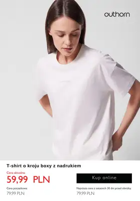 Outhorn - gazetka promocyjna Koszulki dla niej i dla niego - PROMOCYJNE ceny! od czwartku 16.05 do wtorku 21.05 - strona 3 Outhorn - gazetka promocyjna Koszulki dla niej i dla niego - PROMOCYJNE ceny! od czwartku 16.05 do wtorku 21.05 - strona 3
