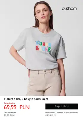Outhorn - gazetka promocyjna Koszulki dla niej i dla niego - PROMOCYJNE ceny! od czwartku 16.05 do wtorku 21.05 - strona 5 Outhorn - gazetka promocyjna Koszulki dla niej i dla niego - PROMOCYJNE ceny! od czwartku 16.05 do wtorku 21.05 - strona 5