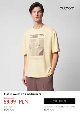 Outhorn - gazetka promocyjna Koszulki dla niej i dla niego - PROMOCYJNE ceny! od czwartku 16.05 do wtorku 21.05 - strona 2 Outhorn - gazetka promocyjna Koszulki dla niej i dla niego - PROMOCYJNE ceny! od czwartku 16.05 do wtorku 21.05 - strona 2
