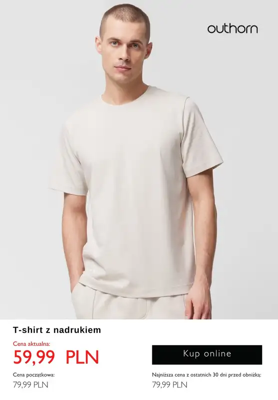 Outhorn - gazetka promocyjna Koszulki dla niej i dla niego - PROMOCYJNE ceny! od czwartku 16.05 do wtorku 21.05 - strona 10