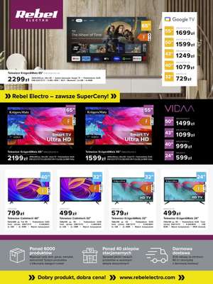 Rebel Electro - gazetka promocyjna Gazetka od środy 22.05 do niedzieli 30.06