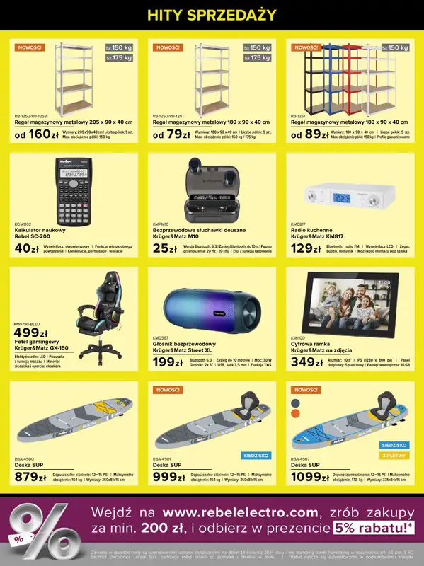 Rebel Electro - gazetka promocyjna Gazetka od środy 22.05 do niedzieli 30.06 - strona 32