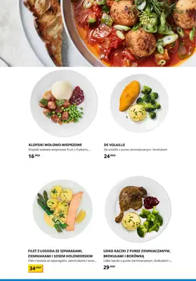 IKEA - gazetka promocyjna -50% na dania główne w restauracji od czwartku 23.05  - strona 3 IKEA - gazetka promocyjna -50% na dania główne w restauracji od czwartku 23.05  - strona 3