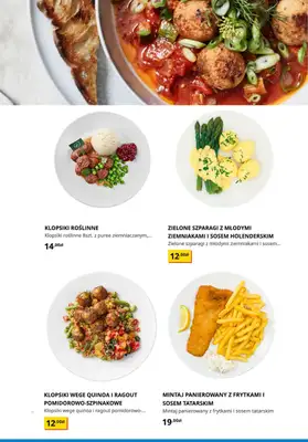 IKEA - gazetka promocyjna -50% na dania główne w restauracji od czwartku 23.05  - strona 4 IKEA - gazetka promocyjna -50% na dania główne w restauracji od czwartku 23.05  - strona 4