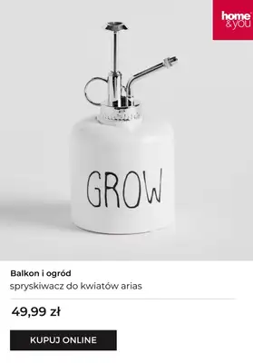 Długi weekend - gazetka promocyjna home&you | Atrakcyjne produkty na balkon i ogród od poniedziałku 27.05 do piątku 31.05 - strona 6 Długi weekend - gazetka promocyjna home&you | Atrakcyjne produkty na balkon i ogród od poniedziałku 27.05 do piątku 31.05 - strona 6