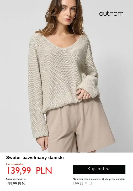 Outhorn - gazetka promocyjna Do -50% sale od piątku 24.05 do niedzieli 02.06 - strona 10