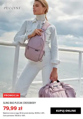 Długi weekend - gazetka promocyjna Puccini | Extra -25% na drugi produkt z kolekcji EASY PACK od poniedziałku 27.05 do niedzieli 02.06 - strona 4 Długi weekend - gazetka promocyjna Puccini | Extra -25% na drugi produkt z kolekcji EASY PACK od poniedziałku 27.05 do niedzieli 02.06 - strona 4