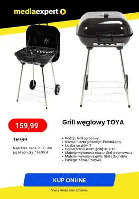 Długi weekend - gazetka promocyjna Media Expert | Mega oferty na grillowanie od poniedziałku 27.05  - strona 2