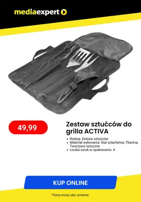Długi weekend - gazetka promocyjna Media Expert | Mega oferty na grillowanie od poniedziałku 27.05  - strona 3