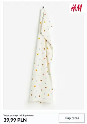 Długi weekend - gazetka promocyjna H&M | Ręczniki plażowe od 39,99 zł od poniedziałku 27.05 do niedzieli 02.06 - strona 9