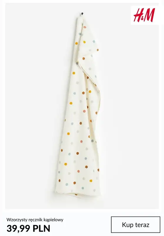 Długi weekend - gazetka promocyjna H&M | Ręczniki plażowe od 39,99 zł od poniedziałku 27.05 do niedzieli 02.06 - strona 9