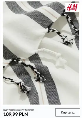 Długi weekend - gazetka promocyjna H&M | Ręczniki plażowe od 39,99 zł od poniedziałku 27.05 do niedzieli 02.06 - strona 3