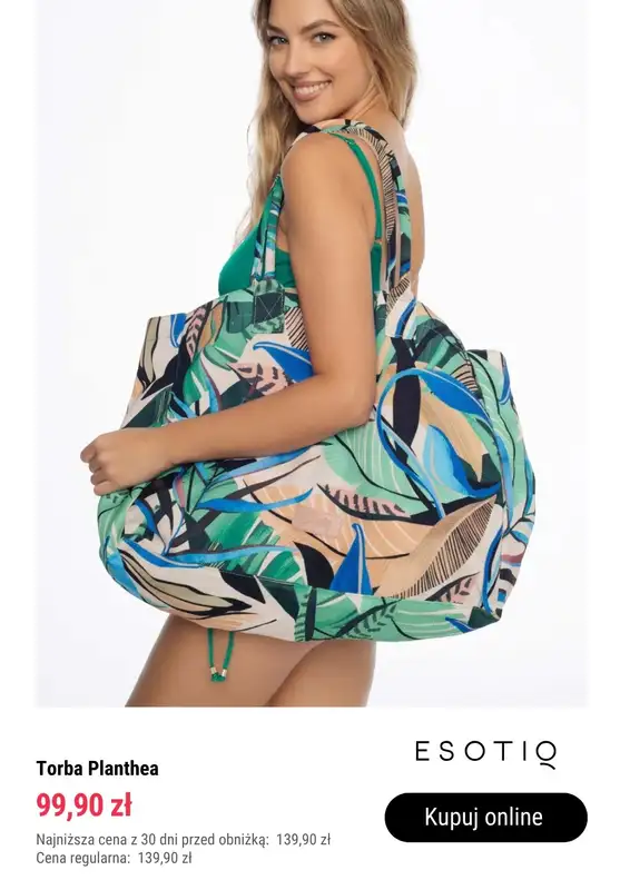Długi weekend - gazetka promocyjna Esotiq | Stroje kąpielowe w SUPER cenach! od poniedziałku 27.05 do niedzieli 02.06 - strona 6