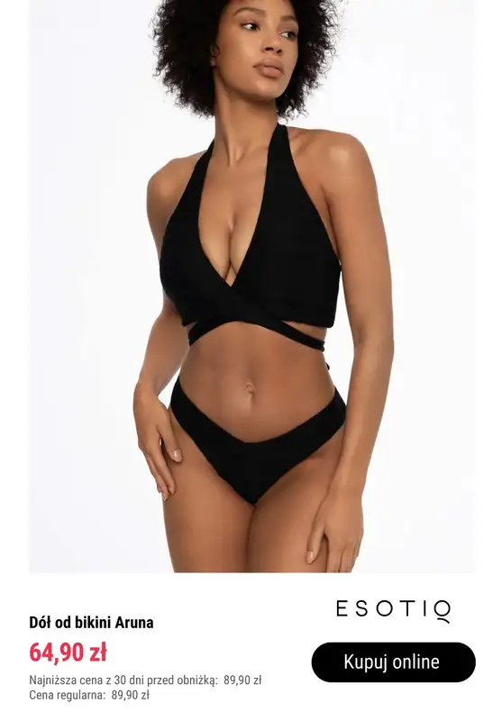 Długi weekend - gazetka promocyjna Esotiq | Stroje kąpielowe w SUPER cenach! od poniedziałku 27.05 do niedzieli 02.06 - strona 10