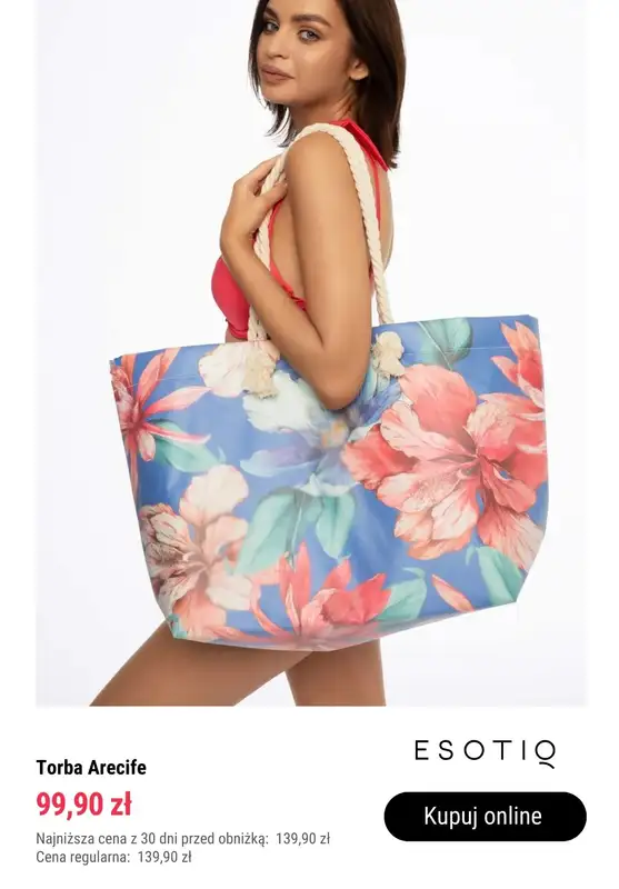 Długi weekend - gazetka promocyjna Esotiq | Stroje kąpielowe w SUPER cenach! od poniedziałku 27.05 do niedzieli 02.06 - strona 5