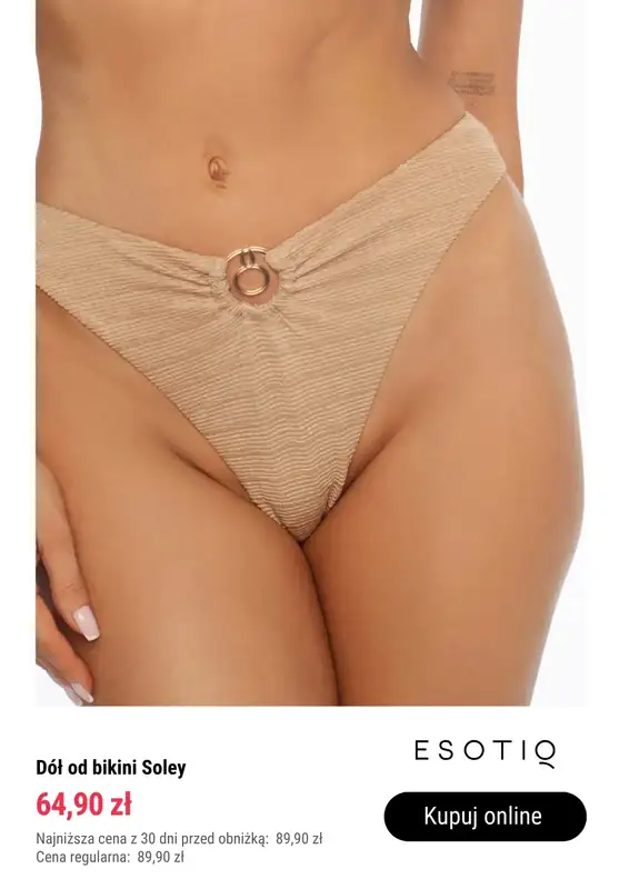 Długi weekend - gazetka promocyjna Esotiq | Stroje kąpielowe w SUPER cenach! od poniedziałku 27.05 do niedzieli 02.06 - strona 3