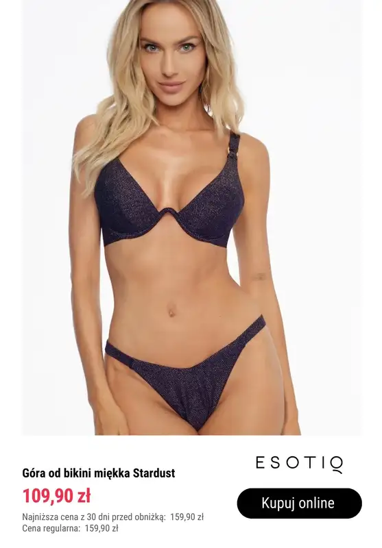 Długi weekend - gazetka promocyjna Esotiq | Stroje kąpielowe w SUPER cenach! od poniedziałku 27.05 do niedzieli 02.06 - strona 8