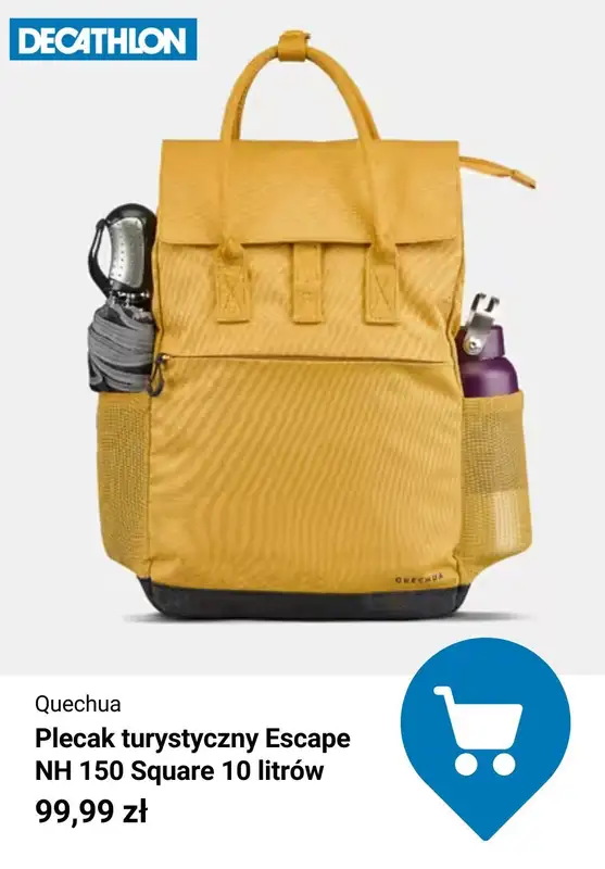 Długi weekend - gazetka promocyjna Bagaż na weekendowy wyjazd SUPER CENY! | ccc, decathlon i inni... od wtorku 28.05 do niedzieli 02.06 - strona 10