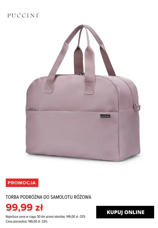 Długi weekend - gazetka promocyjna Bagaż na weekendowy wyjazd SUPER CENY! | ccc, decathlon i inni... od wtorku 28.05 do niedzieli 02.06 - strona 18