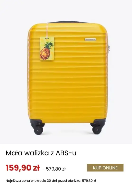 Długi weekend - gazetka promocyjna Bagaż na weekendowy wyjazd SUPER CENY! | ccc, decathlon i inni... od wtorku 28.05 do niedzieli 02.06 - strona 27