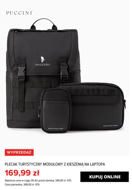 Długi weekend - gazetka promocyjna Bagaż na weekendowy wyjazd SUPER CENY! | ccc, decathlon i inni... od wtorku 28.05 do niedzieli 02.06 - strona 16