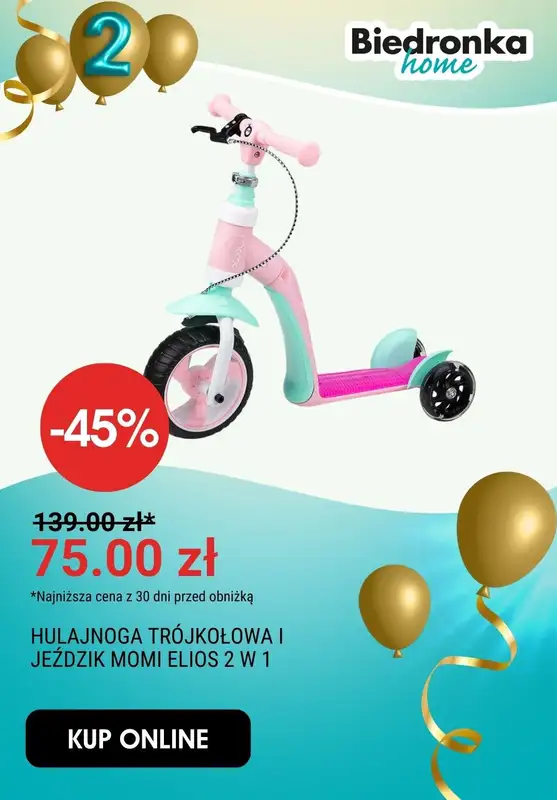 Biedronka Home - gazetka promocyjna Drugie urodziny Biedronka Home! od poniedziałku 03.06 do niedzieli 09.06 - strona 6