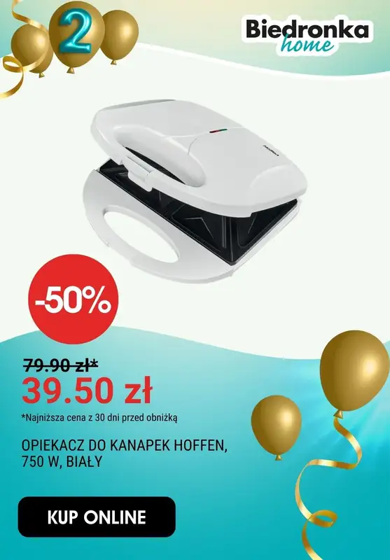 Biedronka Home - gazetka promocyjna Drugie urodziny Biedronka Home! od poniedziałku 03.06 do niedzieli 09.06 - strona 13