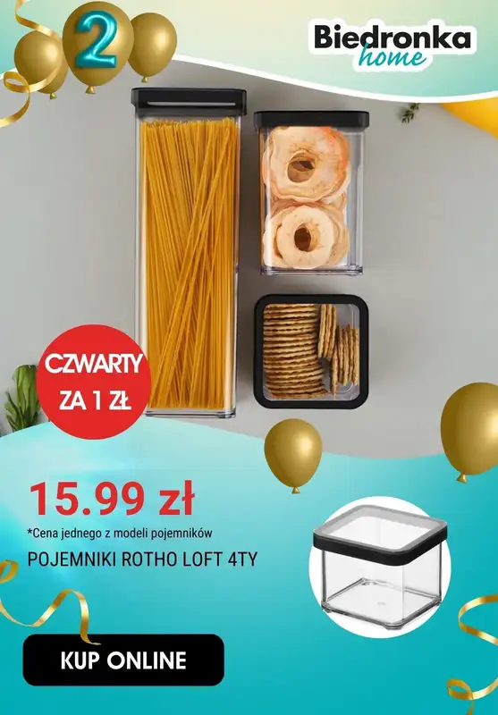 Biedronka Home - gazetka promocyjna Drugie urodziny Biedronka Home! od poniedziałku 03.06 do niedzieli 09.06 - strona 9